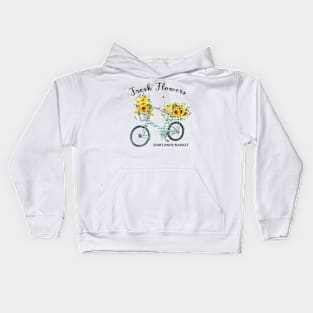 Farm Market Sunflowers D2 Kids Hoodie